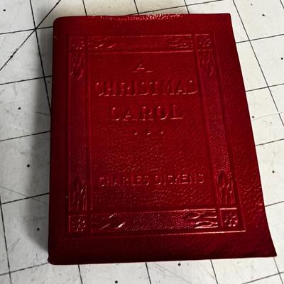 Miniature Books: Bible and Christmas Carole