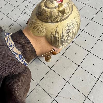 Bizarre! - Antique Chinese Doll with Opium Pipe. OG Player here!?!