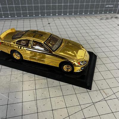 Ward Burton Autographed Car, from NASTAR with CAT and 22 GOLD 