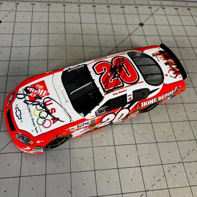 Home Depot No. 20 Tony Stewart with 2 Signatures