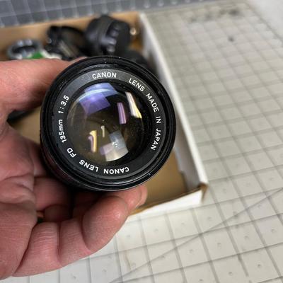 Camera and Several Lenses / Accessories 