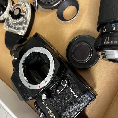 Camera and Several Lenses / Accessories 