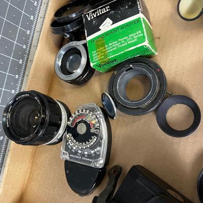 Camera and Several Lenses / Accessories 