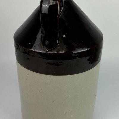antique J. HUNGERFORD SMITH'S SODA FOUNTAIN SYRUP STONEWARE CROCK
