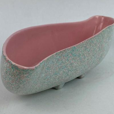 1950s SHAWNEE POTTERY 1011 FREE FORM CONSOLE BOWL MCM