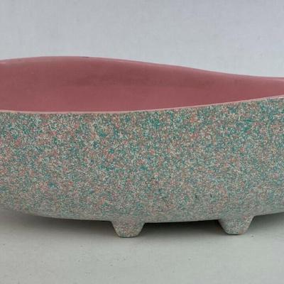 1950s SHAWNEE POTTERY 1011 FREE FORM CONSOLE BOWL MCM