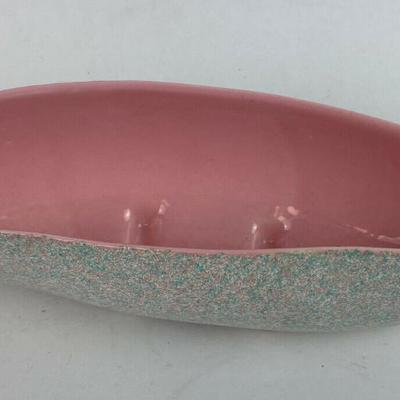 1950s SHAWNEE POTTERY 1011 FREE FORM CONSOLE BOWL MCM