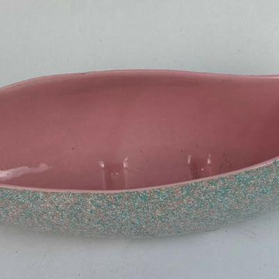 1950s SHAWNEE POTTERY 1011 FREE FORM CONSOLE BOWL MCM