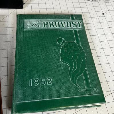 (3) THE PROVOST Provo High School Year Books 1952, 1953, 1954 