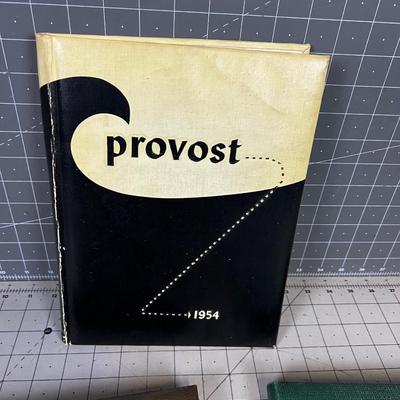(3) THE PROVOST Provo High School Year Books 1952, 1953, 1954 