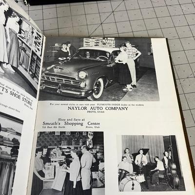(3) THE PROVOST Provo High School Year Books 1952, 1953, 1954 