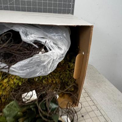Box of Greens for decorating 