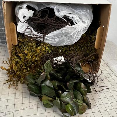 Box of Greens for decorating 