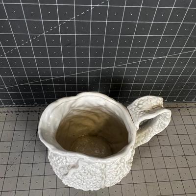 Vintage Fitz & Floyd Pitcher, White