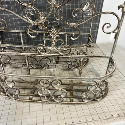 NEW Metal Window Box Wall Hanging Plat Holder