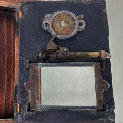  antique United States Post Office Mailbox Door mounted wall display