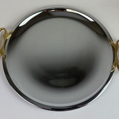  mcm KROMEX VOGUE 13" ROUND SERVING TRAY 