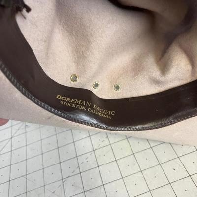 Vintage Felt Cowboy Hat