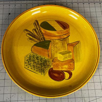 Los Angeles Pottery Cheese Serving Platter 