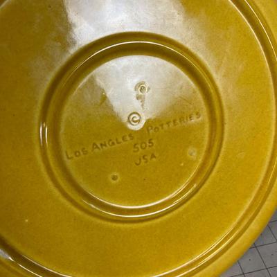 Los Angeles Pottery Cheese Serving Platter 
