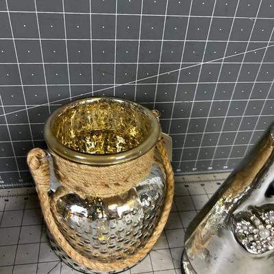 Silver Glass DÃ©cor' NEW 