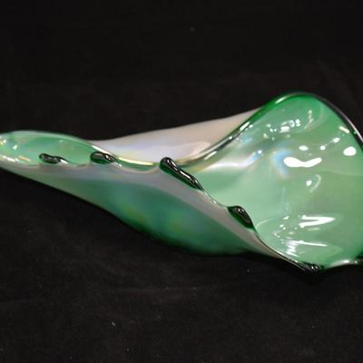 Beautiful MURANO Art Glass Shell 9x5x3