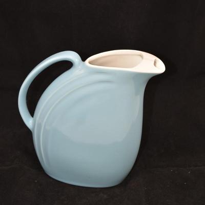 Vintage "Nora Blue" MCM Hall Pitcher 9x8.5