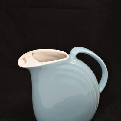Vintage "Nora Blue" MCM Hall Pitcher 9x8.5