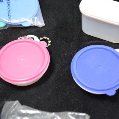 Lot of Miniature TUPPERWARE Containers/Magnets