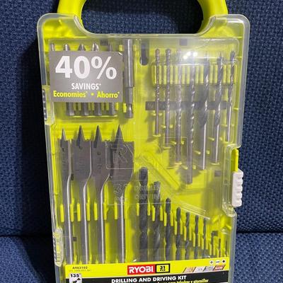 RYobi drill bit assortment