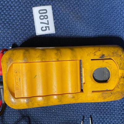 Multimeter with leads