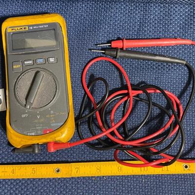 Multimeter with leads