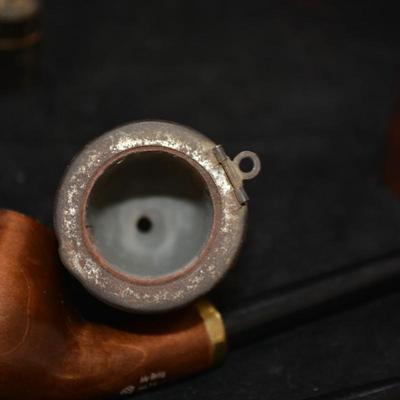 Vintage Tobacco Pipes with Parts and Pieces