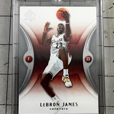 Collectible Sports Cards: Lebron James 2007 Upper Deck 