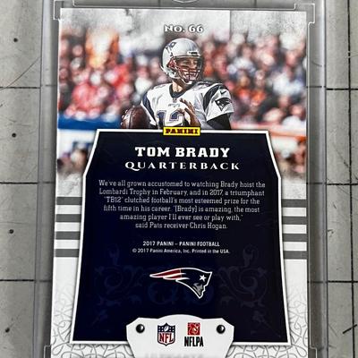 Collectible Sports Cards: Tom Brady 2017 Panini 
