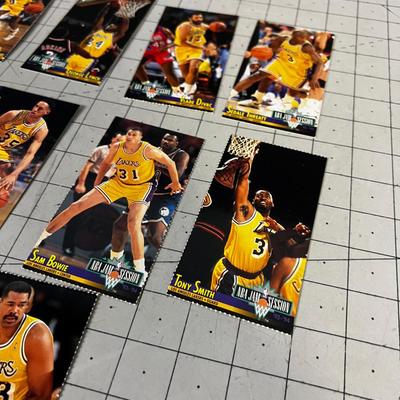 Collectible Sports Cards: NBA JAM Session 10 Card set LAKERS 