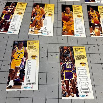Collectible Sports Cards: NBA JAM Session 10 Card set LAKERS 