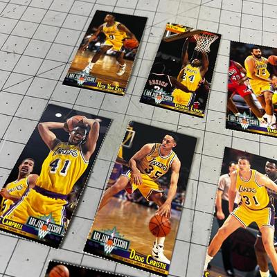 Collectible Sports Cards: NBA JAM Session 10 Card set LAKERS 