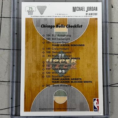 Collectible Sports Cards: Michael Jordan 1991 Collectors Choice Card 