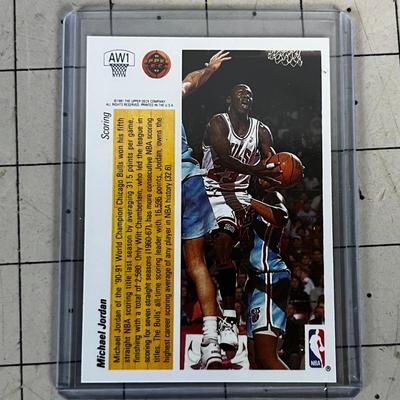 Collectible Sports Cards: Michael Jordan 1991 Upper Deck Holographic Card