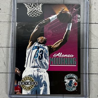 Collectible Sports Cards: Alonzo Mourning 1992 Rookie Sky Box 