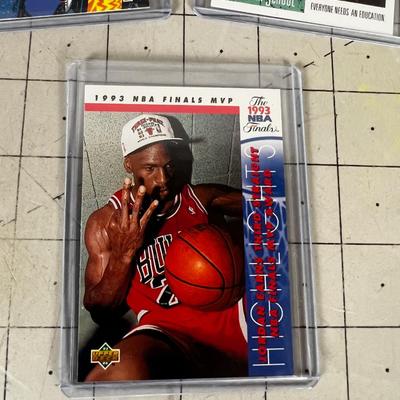 Collectible Sports Cards: (3) Michael Jordan Cards 