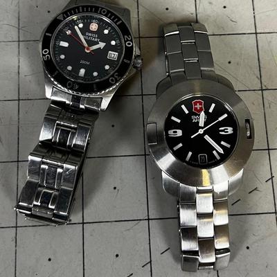 2 Swiss Army Watches 