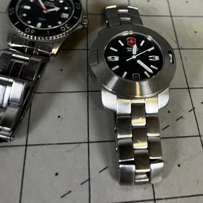 2 Swiss Army Watches 
