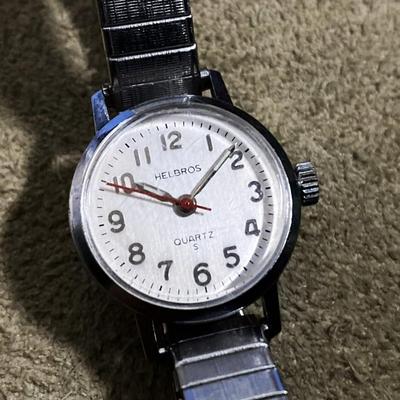 vintage HELBROS QUARTZ  WOMEN'S WATCH analog