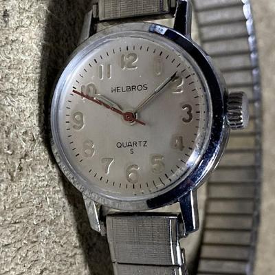 vintage HELBROS QUARTZ  WOMEN'S WATCH analog