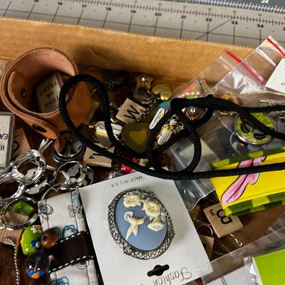 Earrings, Pins, Parts & Pieces LOT