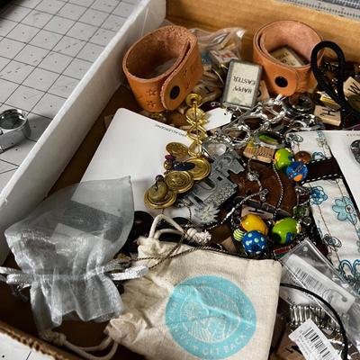 Earrings, Pins, Parts & Pieces LOT