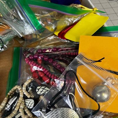 Tray of Mostly Used Necklaces
