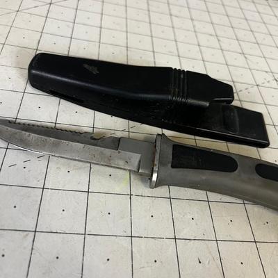 No Markers mark, but NICE Scuba Knife with Sheath
